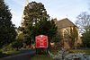 St Stephen's Church sign, Selly Park, Birmingham - 20120128-02.jpg