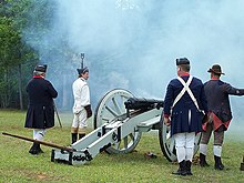 Reenactors at the 225th anniversary celebration Starfort.jpg