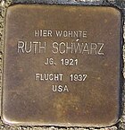 Stolperstein für Ruth Schwarz