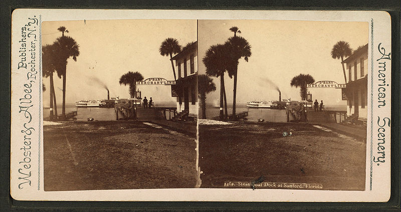 File:Street and dock at Sanford, Florida, by Webster & Albee.jpg