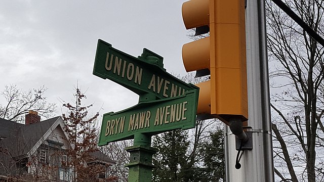 Lower Merion street signs
