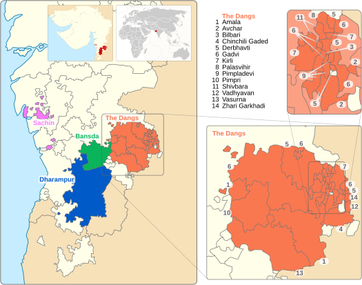 Surat Agency with all princely states with labels British India 1880-1933 Surat Agency with all princely states with labels British India 1880-1933.svg