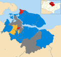 Swale UK local election 2003 map.svg