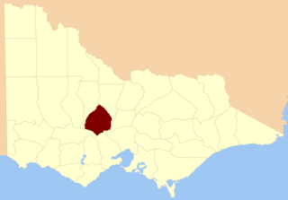 County of Talbot, Victoria Cadastral in Victoria, Australia