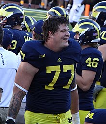 Orlando, Florida, USA. 27th Jan, 2019. AFC offensive tackle Taylor Lewan  (77), of the Tennessee Titans, and AFC punter Brett Kern (6), of the Tennessee  Titans, during the NFL Pro Bowl football