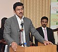 Rajyavardhan Singh Rathore in New Delhi on December 08, 2017