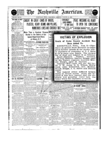 The Nashville American Newspaper, August 9, 1905 The Nashville American Newspaper, August 9th, 1905.png