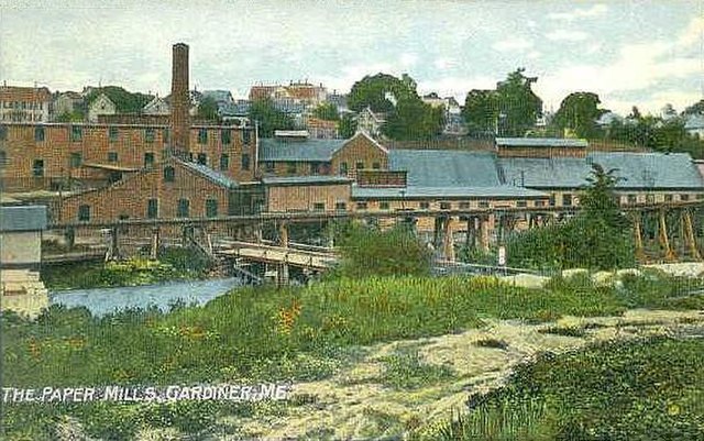 Paper mills in 1909