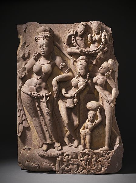 File:The River Goddess Yamuna and Attendants LACMA M.79.9.10.2a-b (4 of 12).jpg