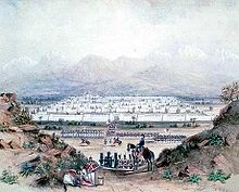 British army entering Kandahar in 1839 The army of the Indus entering Kandahar.jpg