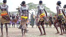 Ewoya dance of The jie People.