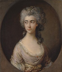 Mary Heberden, v. 1777 par Thomas Gainsborough Yale Center for British Art