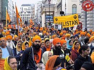 Sikhs in London protesting against the Indian government Thousands-Sikhs-protest-in-London.jpg