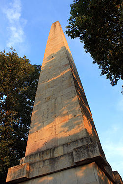 The Obelisk in Trent Park, London