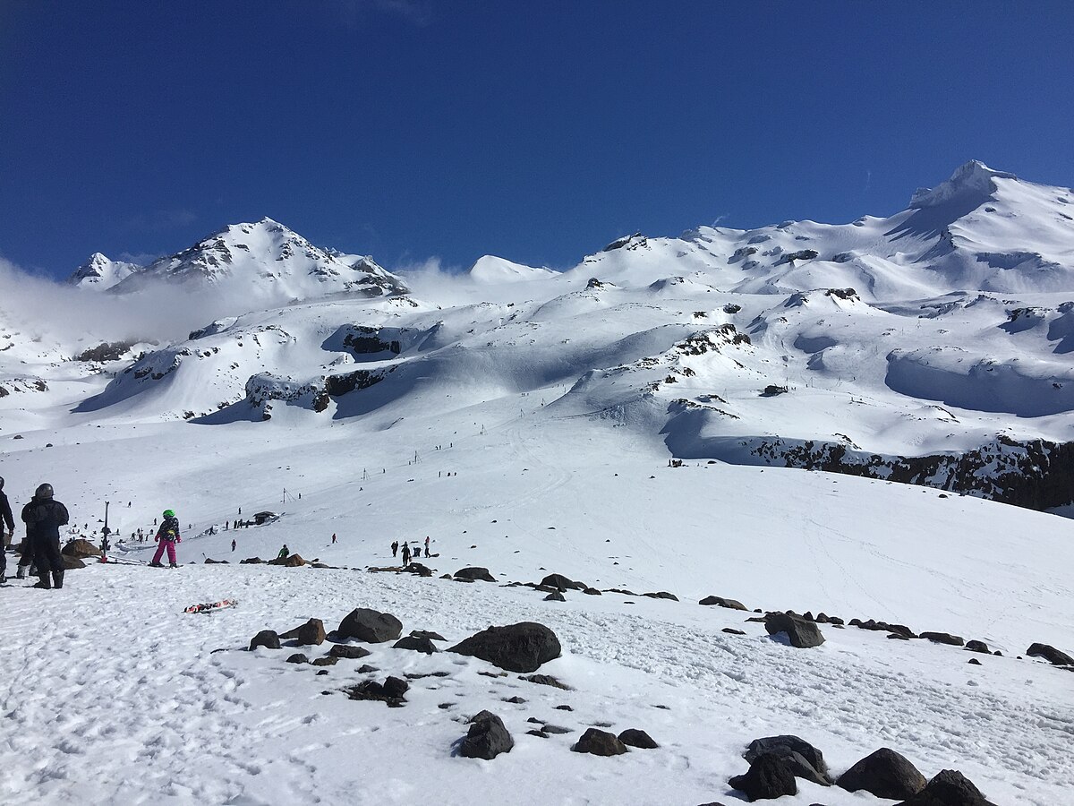 Mount Ruapehu лыжные поля