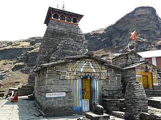 Tungnath village in Uttarakhand, India