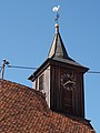 Deutsch: Turm der Waldenserkirche in Perouse in Baden-Württemberg. English: Tower of the Waldensian Church in Perouse, German Federal State Baden-Württemberg.