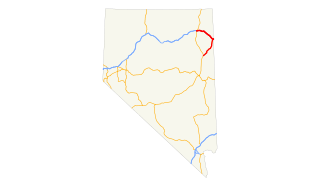 U.S. Route 93 Alternate (Nevada) Highway in Nevada