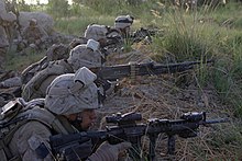 U.S. Marines in Garmsir. US Marines in Garmsir Afghanistan.jpg