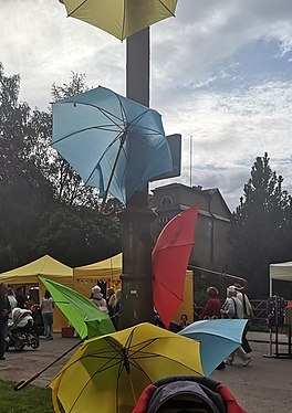 Umbrellas in Tallinn 2019