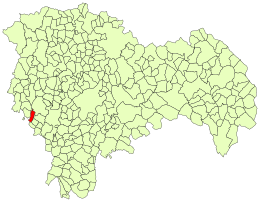 Valdeaveruelo - Carte