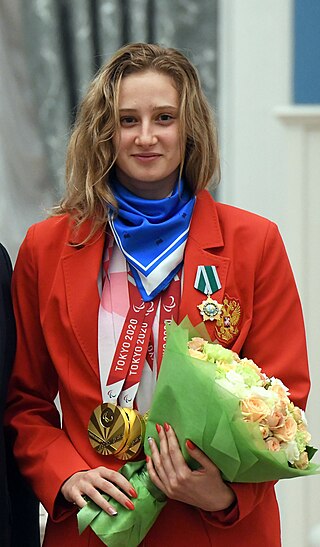 <span class="mw-page-title-main">Valeriia Shabalina</span> Russian Paralympic swimmer