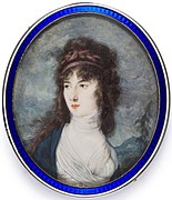 Retrato de Varvara Ivanovna Ladomirskaya, hacia 1800