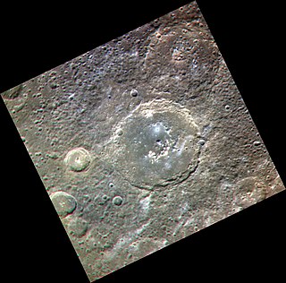 Velázquez (crater) Crater on Mercury