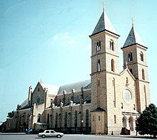 St. Fidelis Catholic Church VictoriaKansasCathedralOfThePlainsSide.jpg