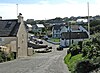 View down to village from near the Bull Bay Hotel, Porthllechog-Bull Bay