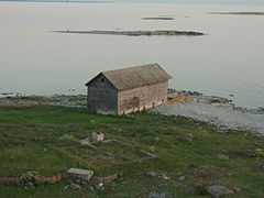 Station de sauvetage de Vilsandi et une partie des îles Vaika.