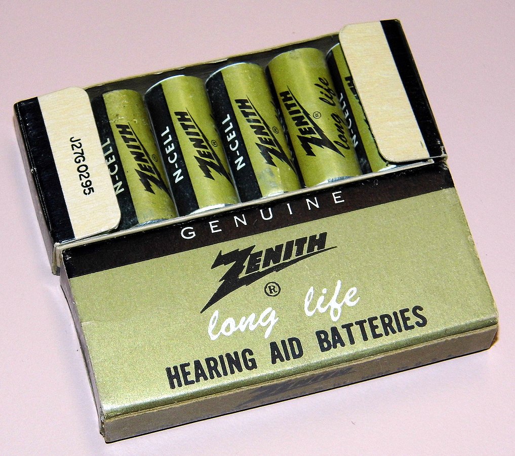 Hearing aid batteries
