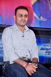 Virender Sehwag Retired Indian cricketer (born 1978)