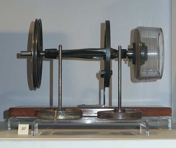 A device for spinning Viscose Rayon dating from 1901