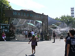 Entrée de l'attraction à Universal Studios Hollywood