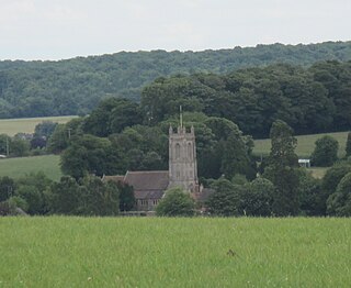 West Overton village in the United Kingdom