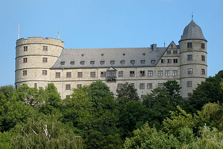 Wewelsburg (near Dortmund), was reconstructed under Nazi rule, used by SS leaders and expanded with an SS cult site; it is now a youth hostel with a historical museum and a memorial for concentration camp prisoners