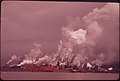 Weyerhauser Paper Mills and Reynolds Metal Plant Are Both Located in Longview, on the Columbia River. Intense Industrial Concentration Causes Visible Pollution 04-1973 (4271603109).jpg