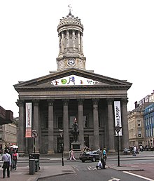William Cunninghame's neo-classical mansion on Queen St, Glasgow, built in 1780 at a cost of PS10,000 Wfm goma glasgow.jpg