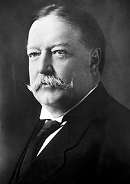 President and Chief Justice William Howard Taft graduated from Yale in 1878. William Howard Taft, Bain bw photo portrait, 1908.jpg