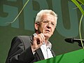 Winfried Kretschmann ist der erste grüne Ministerpräsident. Er regiert seit dem Jahr 2011 in Baden-Württemberg.