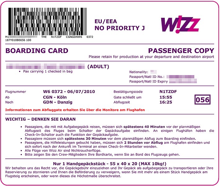 File:Wizz Air - boarding pass from web checkin W6 372 Cologne-Gdansk 2010-07-06.jpg