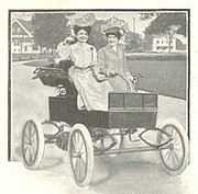 Women driving, Pope Waverley electrics, 1905 - DPLA - f4c8ad58a602a38a61054a5ade4ebe28 (page 9) (cropped).jpg