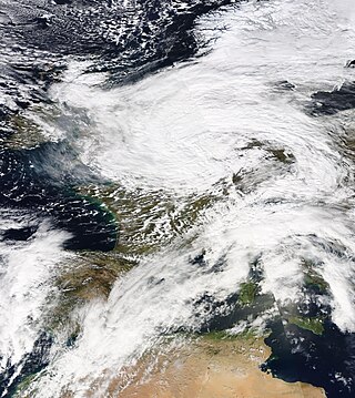 <span class="mw-page-title-main">Cyclone Xynthia</span> 2010 violent European windstorm