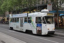 Z2 101 on Swanston Street in October 2012 Z2 101 Swanston Street 4-10-2012.jpg