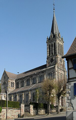 Zillisheim, Eglise Saint-Laurent.jpg