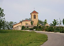 Ang Simbahan sa Saint-Romain, sa Teranne