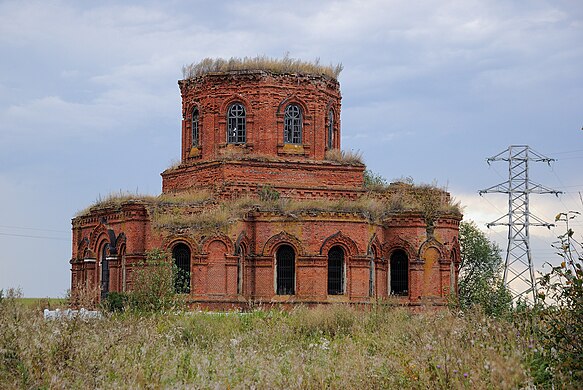 652. Дмитриевская церковь, Куровщино, Ряжский район Автор — Mikhail.Kineev
