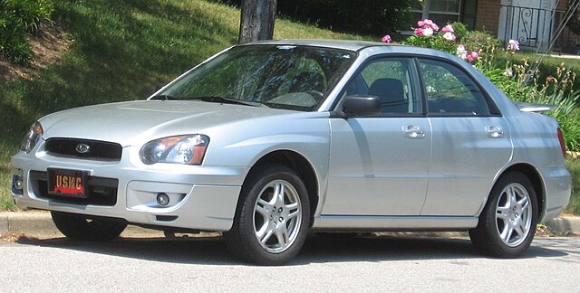 2004 Subaru Impreza 2.5 RS (US)(Japan) WeiLi Automotive