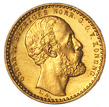 מטבע שוודי מהמאה ה-19